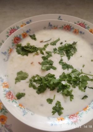 A picture of Kakdi chi koshimbir.