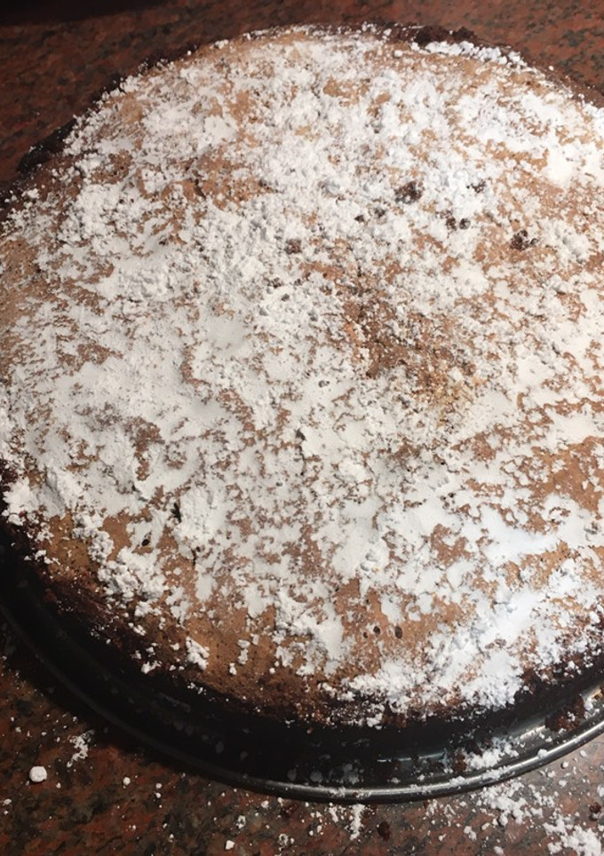 Una foto de Tarta de Santiago