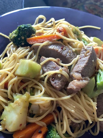 Recipe Beef &amp; Broccoli Lo Mein the So Delicious You can take Joss in your mouth