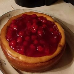 A picture of Sugar Cookie Crust Cheese Cake.