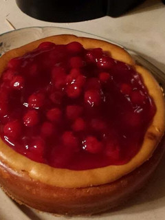 A picture of Sugar Cookie Crust Cheese Cake.
