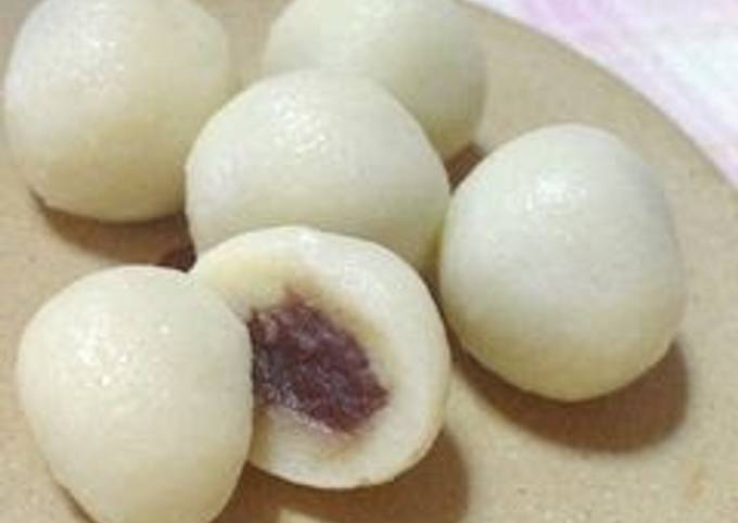 Step-by-Step Guide to Prepare Homemade Tofu Dumplings Filled with Sweet Bean Paste