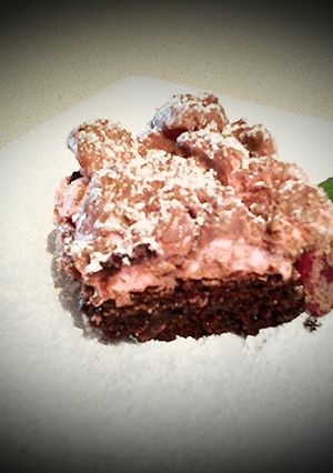A picture of ROCKY ROAD BROWNIES.