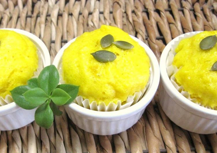 Recipe of Appetizing Fluffy Kabocha Squash Steamed Bread