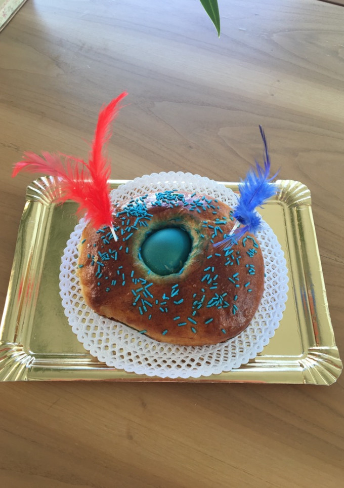 Una foto de Mona 🐣 de huevo con Thermomix