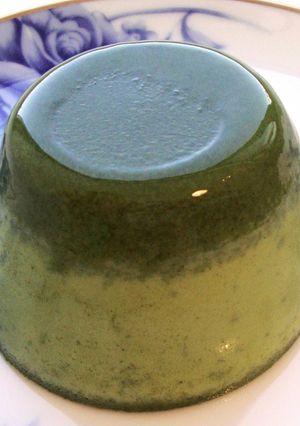 A picture of Without Heavy Cream Matcha Pudding.