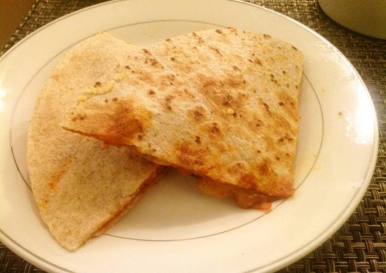 Easiest Way to Make Homemade Chicken Quesadilla