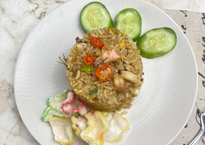 Resep Nasi Goreng Seafood Oleh Rini Dwi Astuti Cookpad