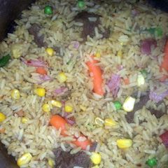 A picture of Fried Veggie Rice.