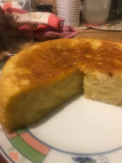 Una foto de Mi tortilla en olla gm