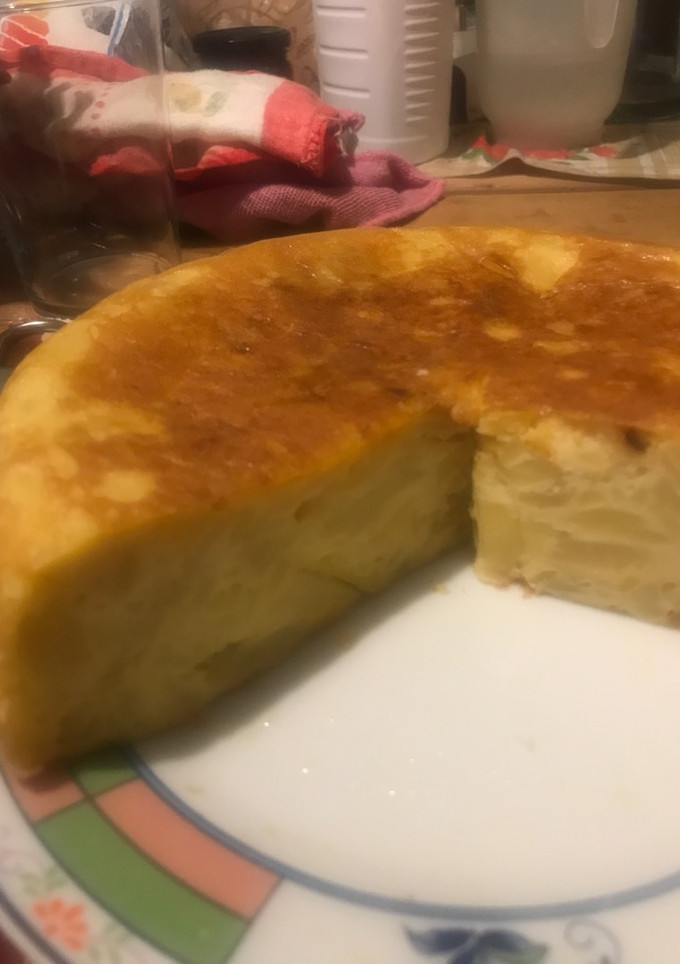 Una foto de Mi tortilla en olla gm