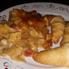 A picture of ROTEL "King Ranch Chicken".