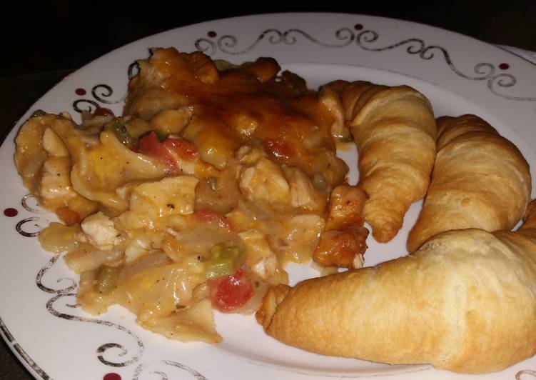 Recipe of Homemade ROTEL &#34;King Ranch Chicken&#34;