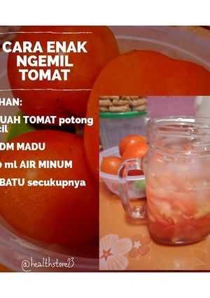 Foto resep Es Tomat