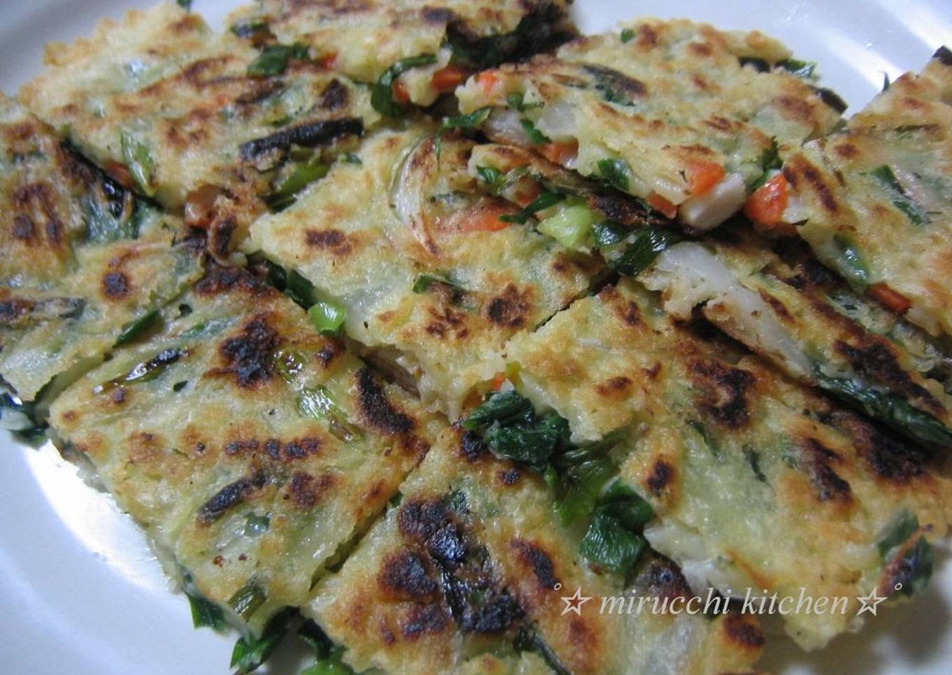 Authentic Chijimi (Korean Pancakes)