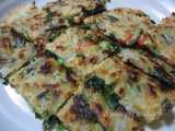 chijimi pancakes