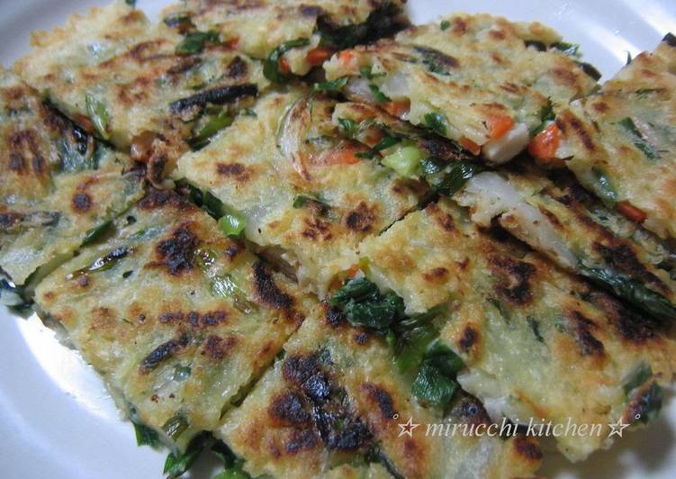Recipe of Any-night-of-the-week Authentic Chijimi (Korean Pancakes)