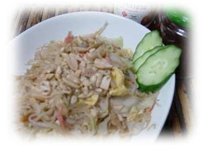 Recipe of Ultimate Thai Style Rice Vermicelli ★ Pad-Thai-Style Sōmen Chanpuru
