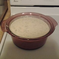 A picture of Potato soup.