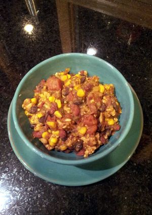A picture of Turkey Chili.