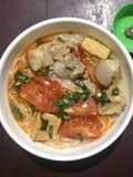 Simple Crab Rice Noodle Soup (Bún riêu cua đồng)