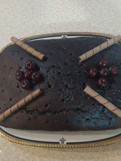 عکسی از دستور کیک خیس