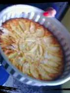 Una foto de Torta de manzana sin grasa