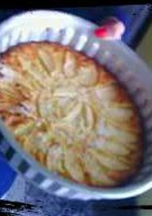 Una foto de Torta de manzana sin grasa