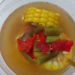 Sayur asem jagung pedas রেসিপির প্রধান ছবি