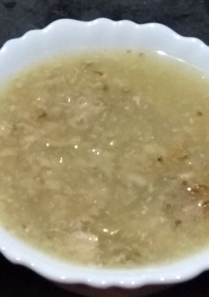 চিকেন ক্লিয়ার স্যুপ(chicken clear soup recipe in Bengali) রেসিপির প্রধান ছবি