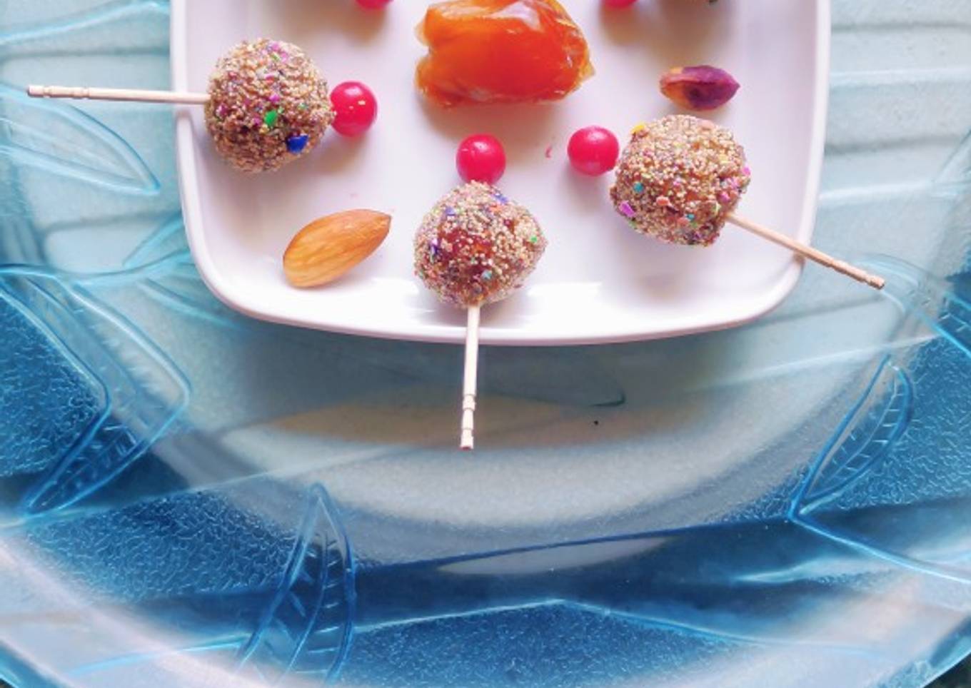 Dates Ladoo or Lollipop Recipe