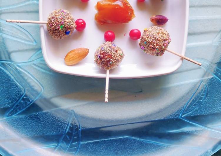 Step-by-Step Guide to Make Award-winning Dates Ladoo or Lollipop Recipe