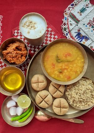 A picture of Dal Bati.