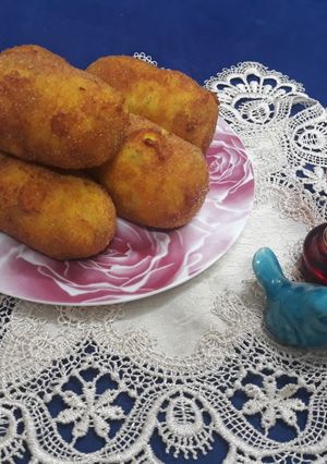 عکسی از دستور لقمک سیب زمینی