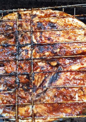 Foto resep Ikan bakar bumbu rujak