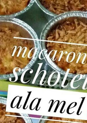 Foto resep Macaroni schotel saus bolognese ala mel
