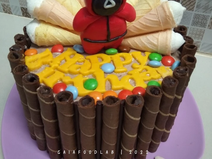 Langkah Gampang Menyiapkan Resep  Cake Ulang Tahun Brownies Kukus yang Bisa Manjain Lidah, Bikin Ketagihan