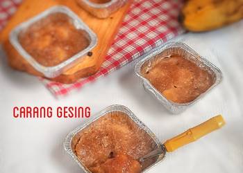 Resep Populer Carang Gesing Gula Aren (tanpa telor) Enak dan Sehat