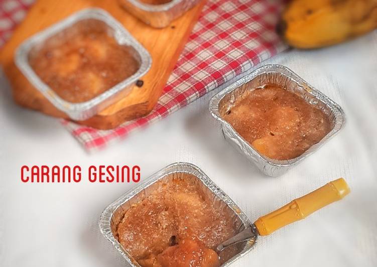 Resep Carang Gesing Gula Aren (tanpa telor), Enak Banget