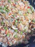 Arroz con mix de mariscos 🦐 🦞 🐙