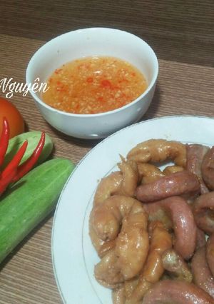 Hình của món Lòng Heo Phá Lấu.