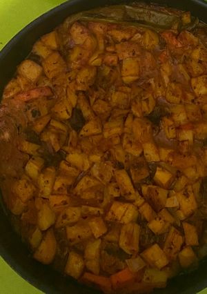 صورة لوصفة صينية لحمة وبطاطا 🥩 🥔
