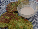 Hamburguesas de brócoli y queso