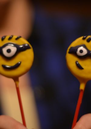 Una foto de Oreo Pops de Minions
