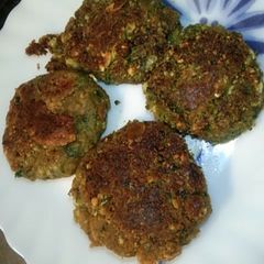 A picture of Coriander Cheese Cutlet.