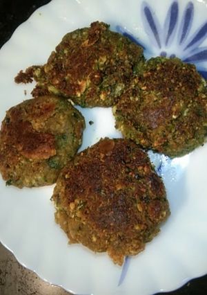 A picture of Coriander Cheese Cutlet.