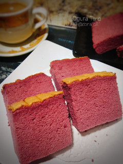 Foto resep Ogura Cake Taro