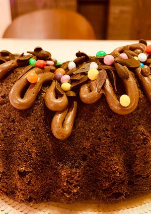 عکسی از دستور کیک شکلاتی 🍫