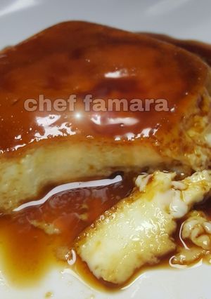 Cream caramel ainihin hoton girkin