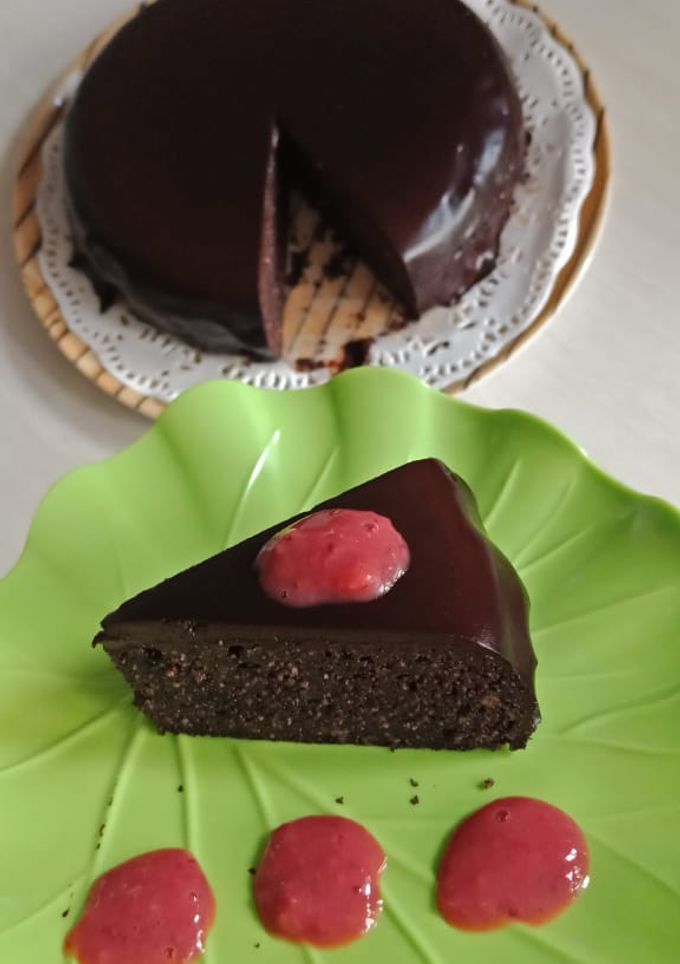 Foto resep Steamed Chocolate Moist Cake Keto